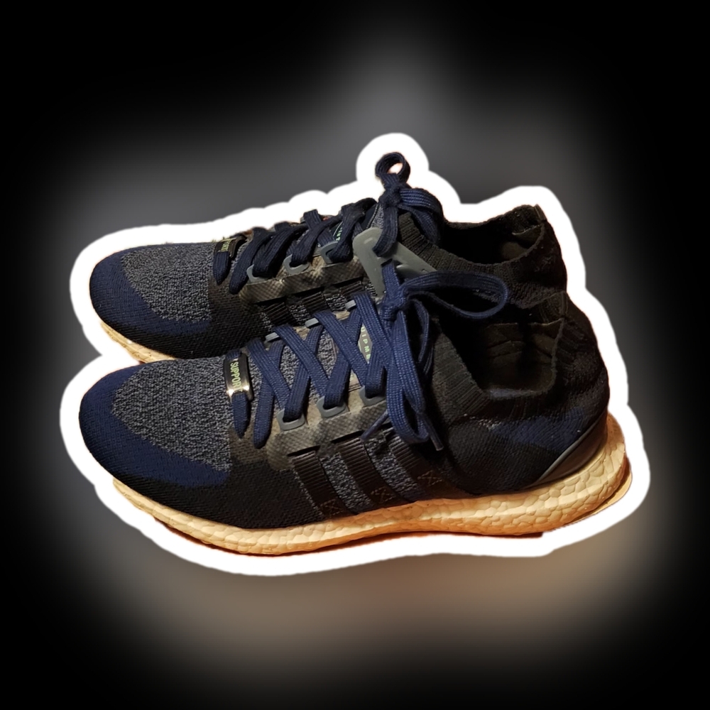 Men's Adidas EQT Support Ultra Primeknit Shoes Sneakers Size 8US/41 EU Blue